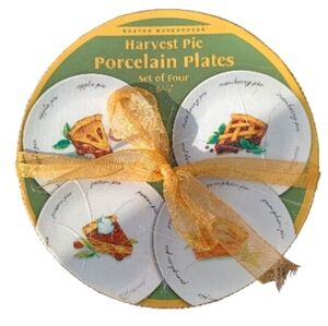 Harvest Pie Porcelain Pie Plates